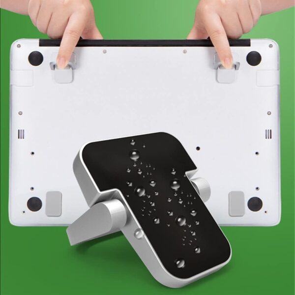 2-Pieces: Adjustable Invisible Notebook Computer Support Bracket - Image 4