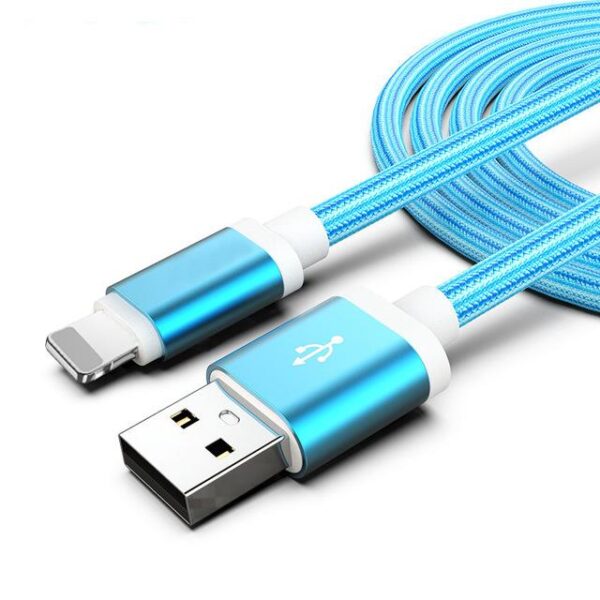 3-Pack: 10FT Heavy Duty Braided iPhone Lightning USB Cable - Image 3