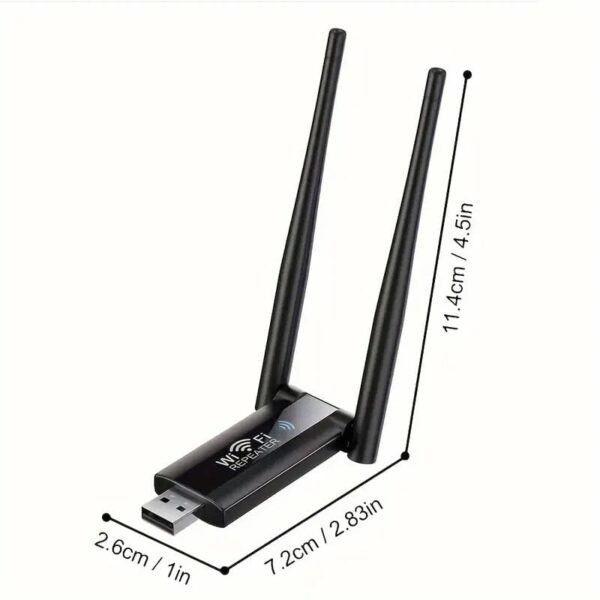 300Mbps 2.4G USB-Wireless Wifi Signal Amplifier Repeater - Image 4