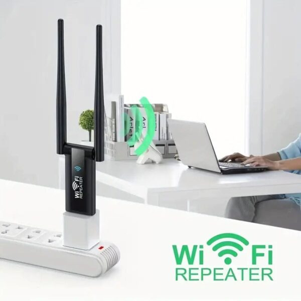 300Mbps 2.4G USB-Wireless Wifi Signal Amplifier Repeater - Image 7
