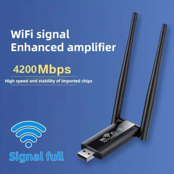 300Mbps 2.4G USB-Wireless Wifi Signal Amplifier Repeater - Image 5
