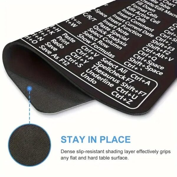 Keyboard Shortcuts Mouse Pad for Microsoft Word and Excel (PC Windows) - Image 5