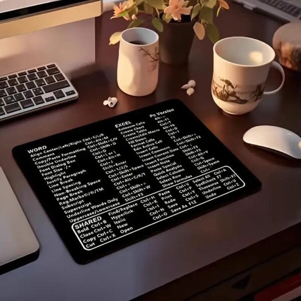 Keyboard Shortcuts Mouse Pad for Microsoft Word and Excel (PC Windows) - Image 7