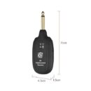 UHF Guitar Wireless System Transmitter Receiver