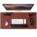 Waterproof Leather Desk Writing Pad for Office and Home