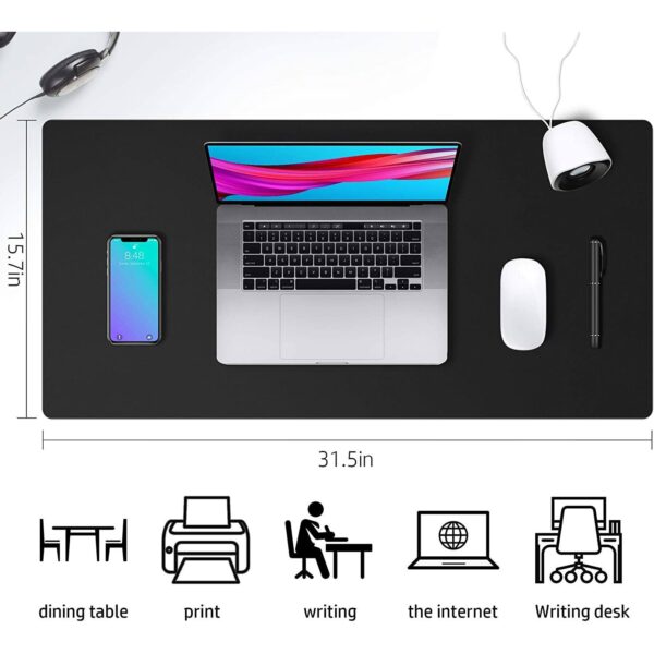 Waterproof Leather Desk Writing Pad for Office and Home - Image 8