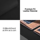 Waterproof Leather Desk Writing Pad for Office and Home